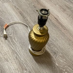 Miniature Lamp, minus the bulb and shade cover!!